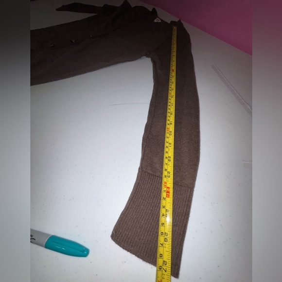 Mossimo Supply Co. Brown Button-Up Cardigan - Picture 10 of 11